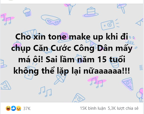 Nhìn cộng đồng mạng chia sẻ kỷ niệm mới thấy, ảnh CCCD “để đời” không phải chuyện riêng ai ảnh 1