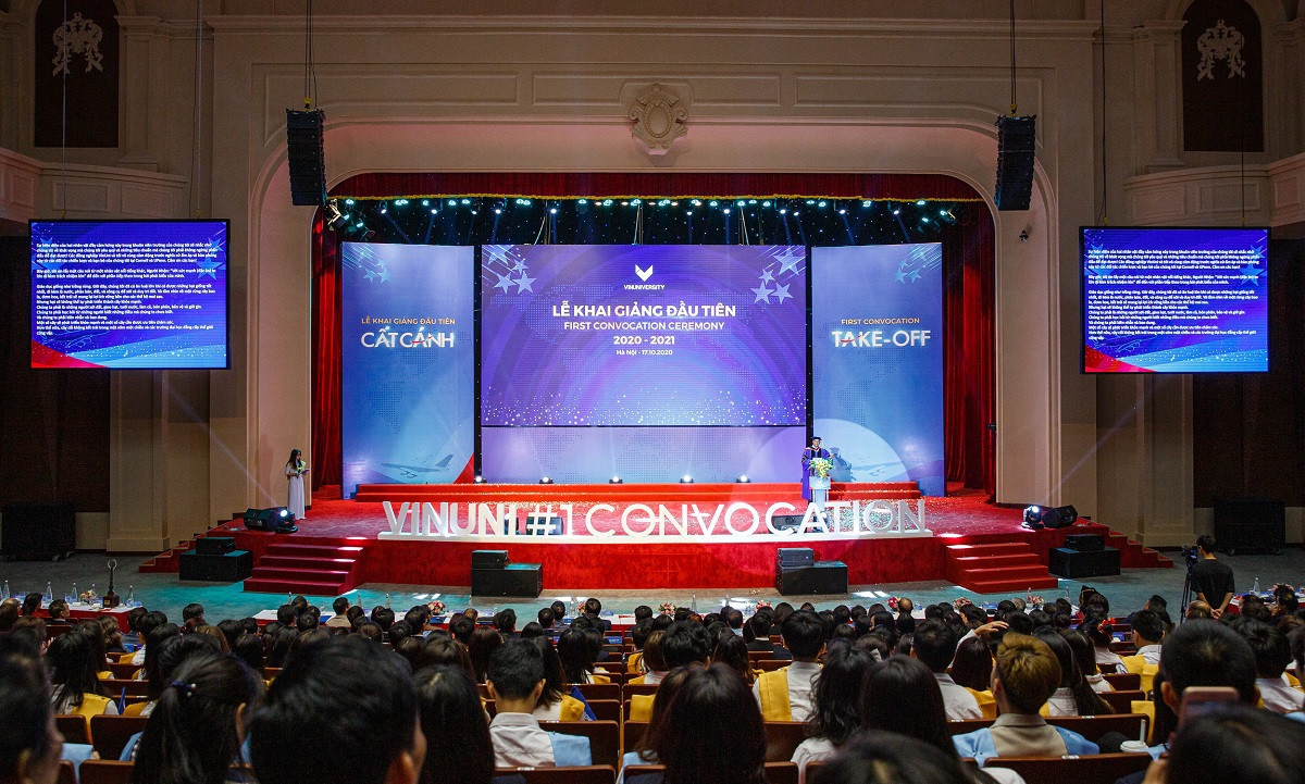 Lễ khai giảng đầu tiên ở trường Đại học VinUni đã diễn ra như thế nào? ảnh 2