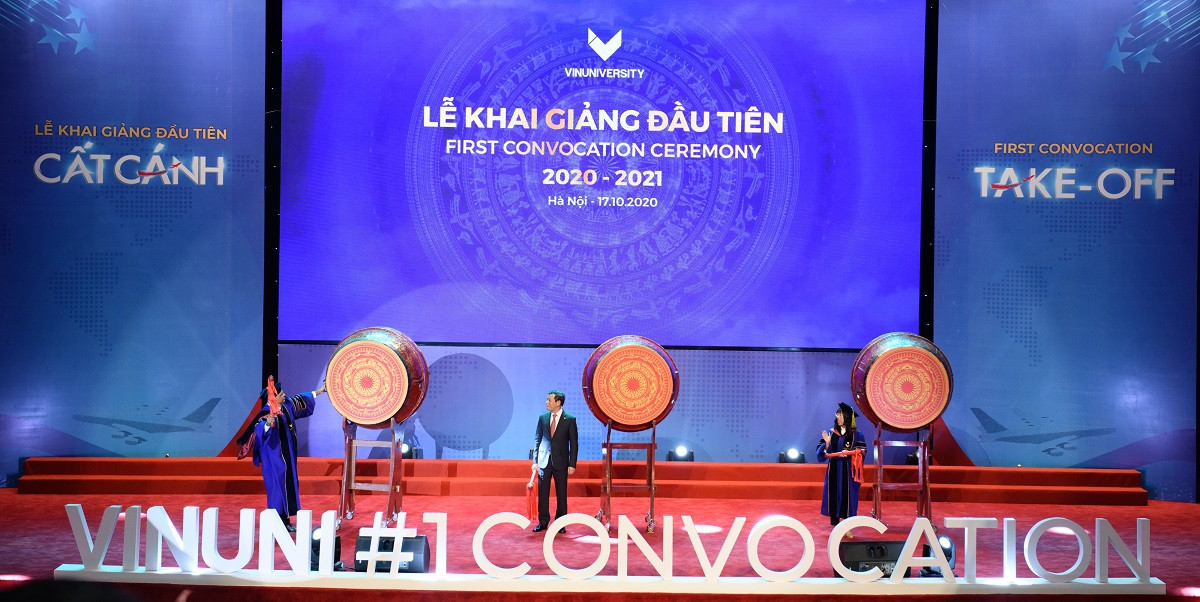 Lễ khai giảng đầu tiên ở trường Đại học VinUni đã diễn ra như thế nào? ảnh 3