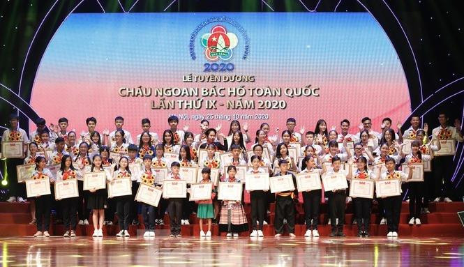 Những “đóa hoa thơm” trong Đại hội Cháu ngoan Bác Hồ toàn quốc lần thứ IX ảnh 1