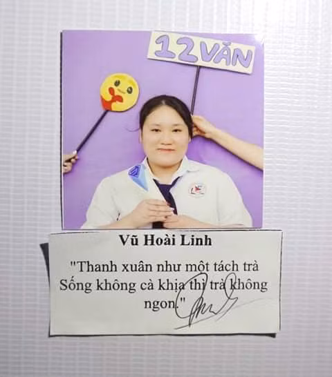 Làm kỷ yếu với loạt quote siêu chất, đây chính là hội học sinh “mặn” nhất vịnh Bắc Bộ! ảnh 5