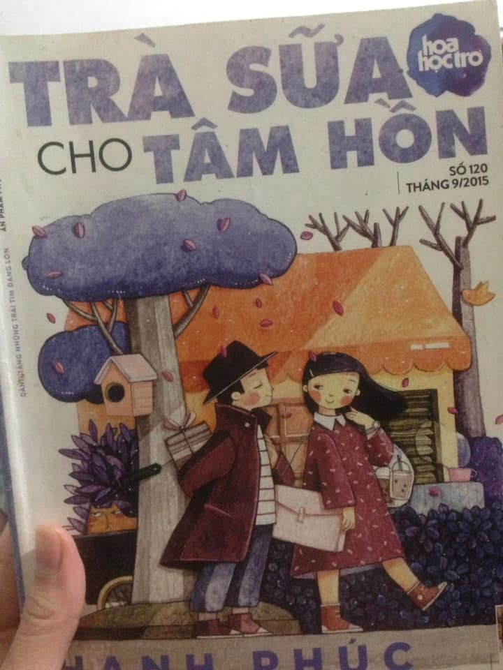 Trang bìa đáng yêu thế này, hỏi sao teen không liêu xiêu giữ lại! (Ảnh: Khanh Ntn) Trà Sữa Cho Tâm Hồn trở lại siêu lợi hại, cùng bạn viết tiếp câu chuyện thanh xuân! ảnh 2