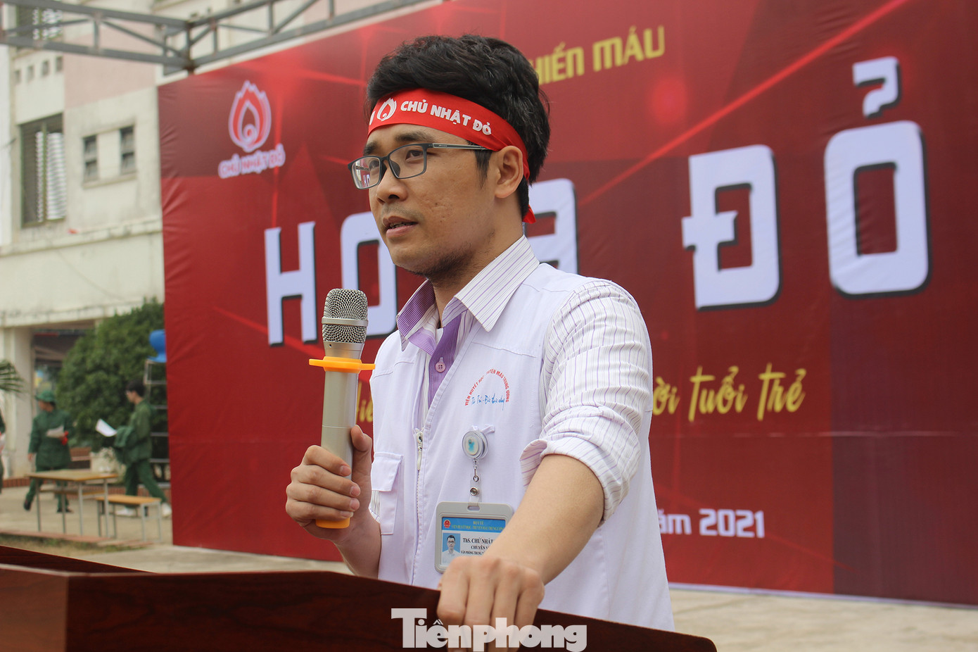 Sinh viên 3 trường đại học nối hàng dài hiến máu: Xua tan giá lạnh mùa đông ảnh 7