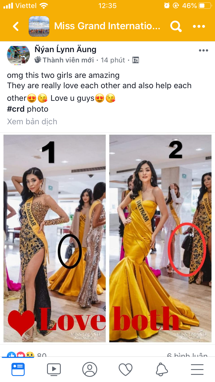 Bất ngờ về mối quan hệ giữa Á hậu Kiều Loan và đại diện Myanmar ảnh 1