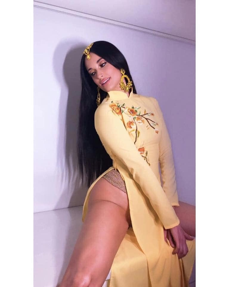 Ca sĩ Mỹ mặc áo dài không quần khiến cộng đồng mạng Việt 'dậy sóng' ảnh 3