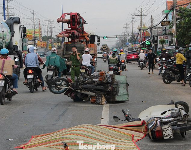 Tai nạn liên hoàn trên quốc lộ 13 làm 1 người tử vong tại chỗ ảnh 2