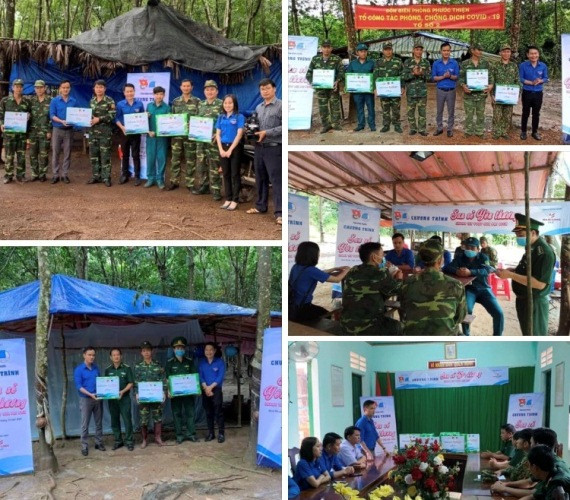 Tuổi trẻ Bình Phước tiếp sức cho học sinh, chiến sĩ vùng biên giới ảnh 4