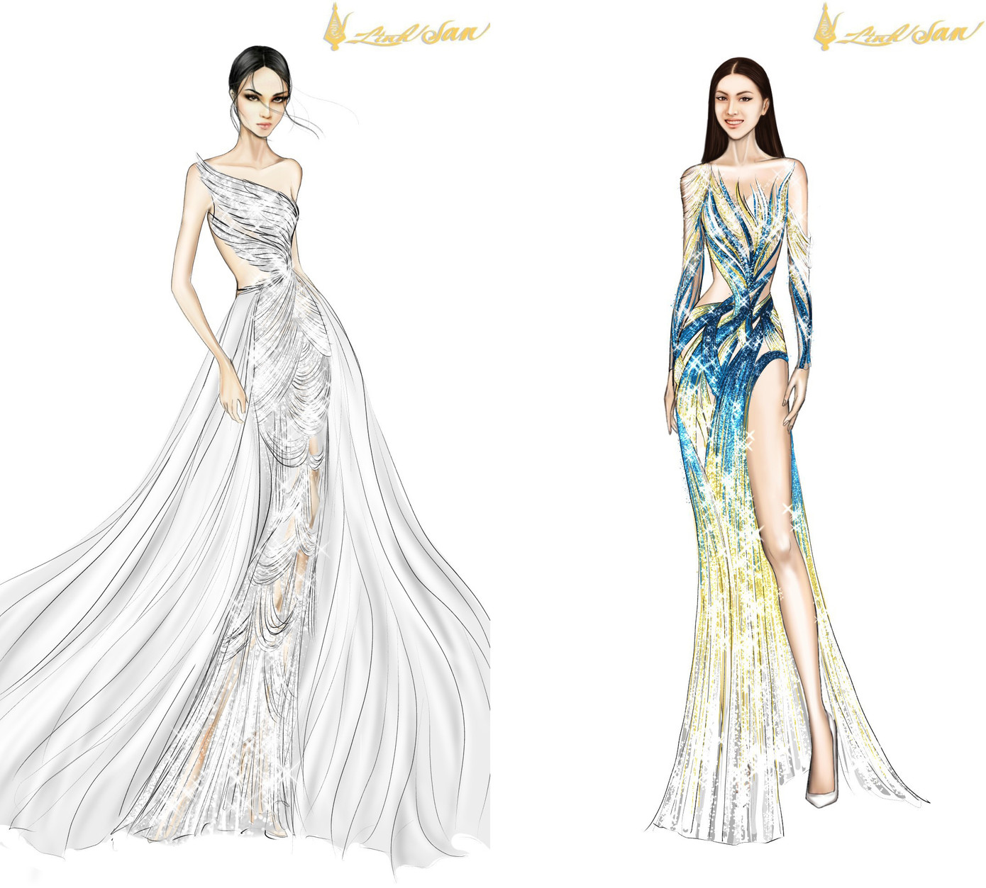 Lộ diện váy dạ hội lộng lẫy mang thông điệp hòa bình của Ngọc Thảo tại Miss Grand 2021 ảnh 6