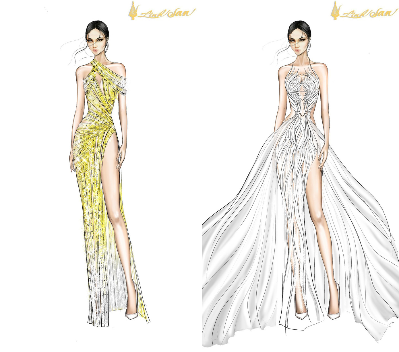 Lộ diện váy dạ hội lộng lẫy mang thông điệp hòa bình của Ngọc Thảo tại Miss Grand 2021 ảnh 4