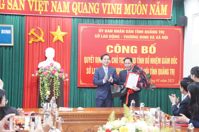 Quảng Trị có tân Giám đốc Sở LĐ-TB&XH ảnh 1