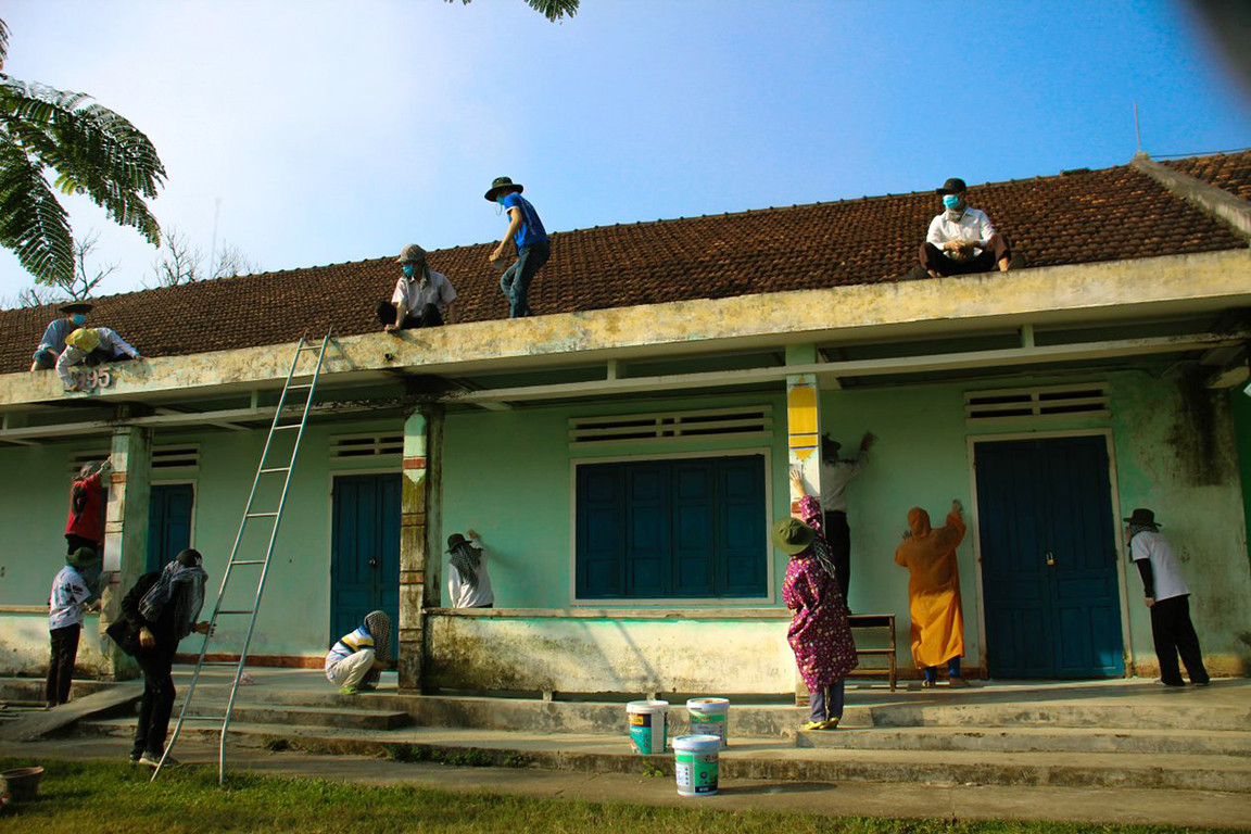 Tình nguyện mùa đông ấm lòng người vùng sâu ảnh 6