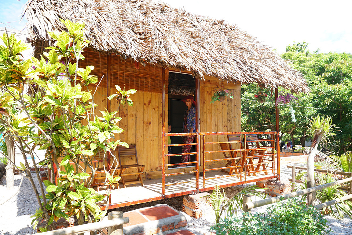 Trải nghiệm trong những 'ngôi nhà cổ tích' nơi đảo Bé, Lý Sơn ảnh 2