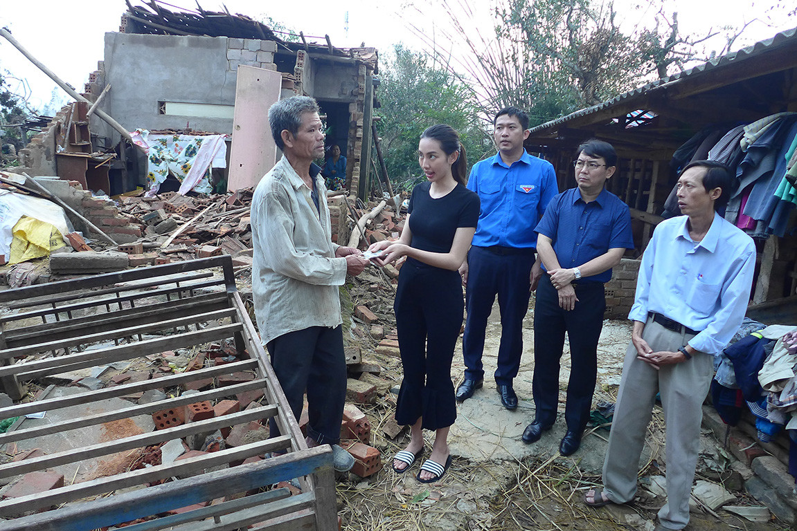 Ban Tổ chức Hoa hậu Việt Nam, báo Tiền Phong mang 'Mái ấm tình thương' đến Quảng Ngãi ảnh 5