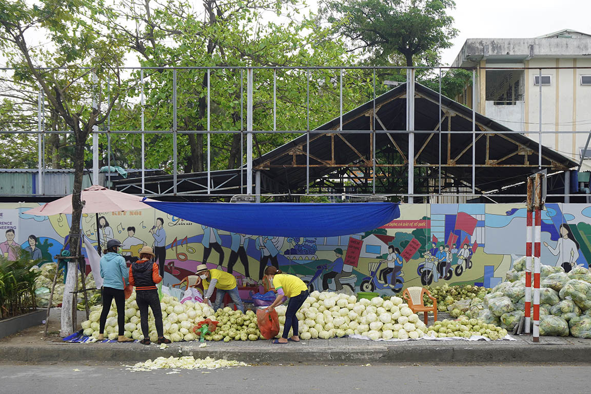 Tình nguyện viên Đà Nẵng giải cứu hàng trăm tấn nông sản Hải Dương ảnh 4