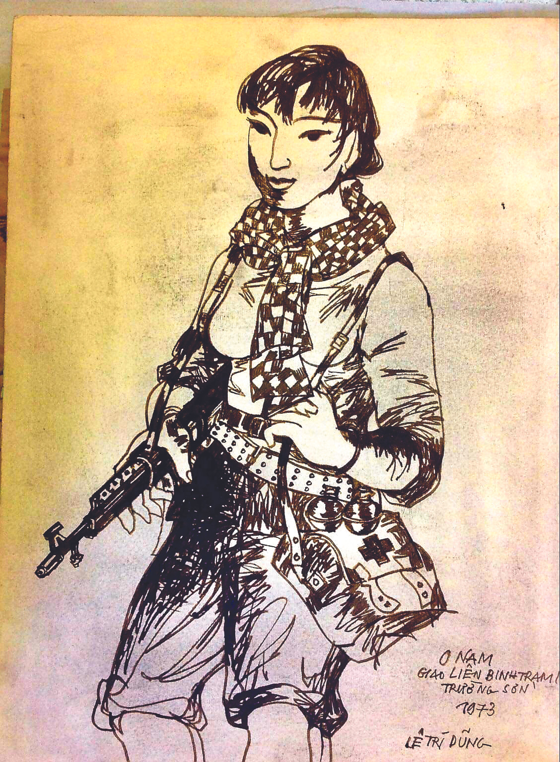 Ký họa chiến trường ảnh 1