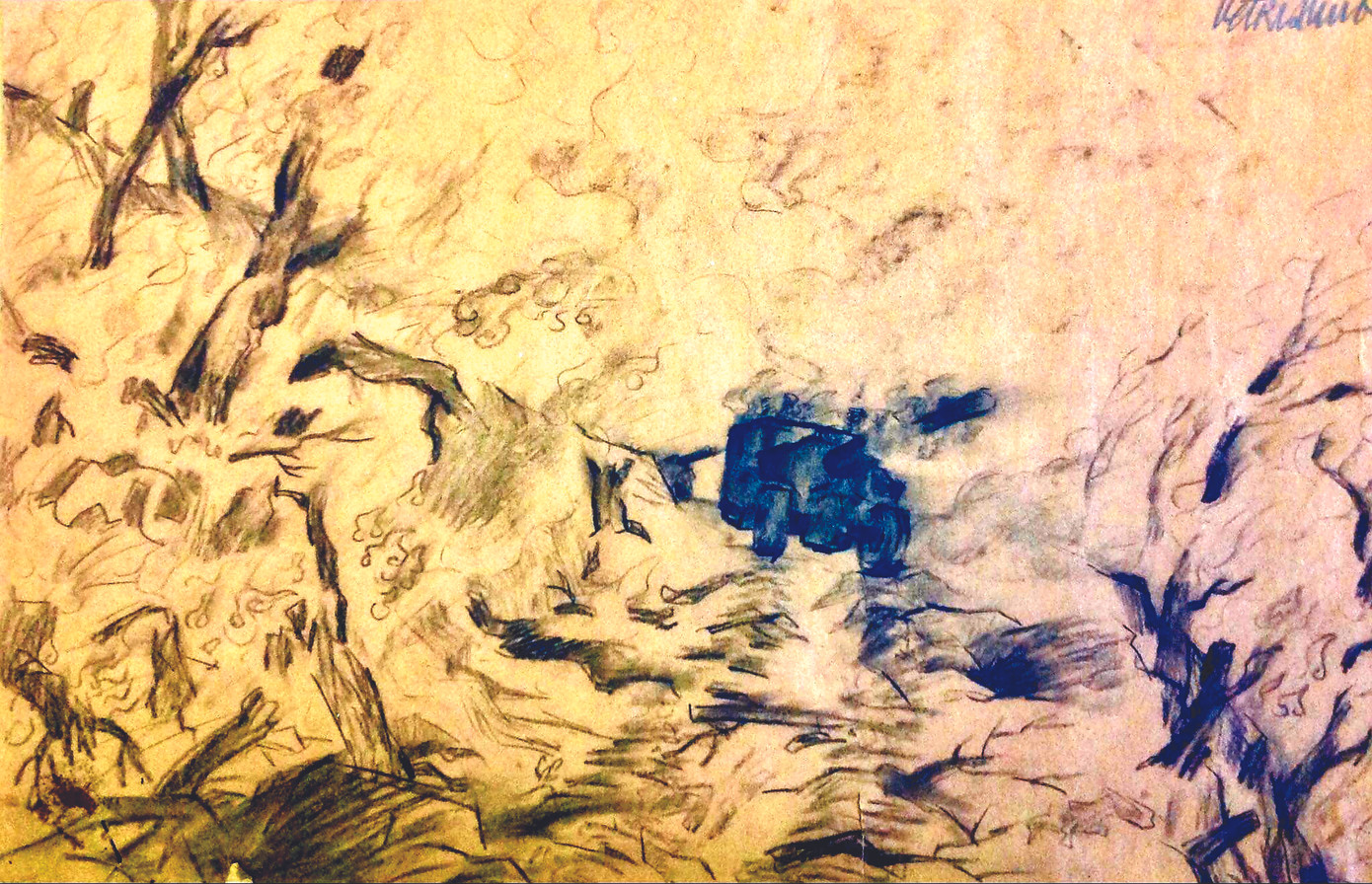 Ký họa chiến trường ảnh 3