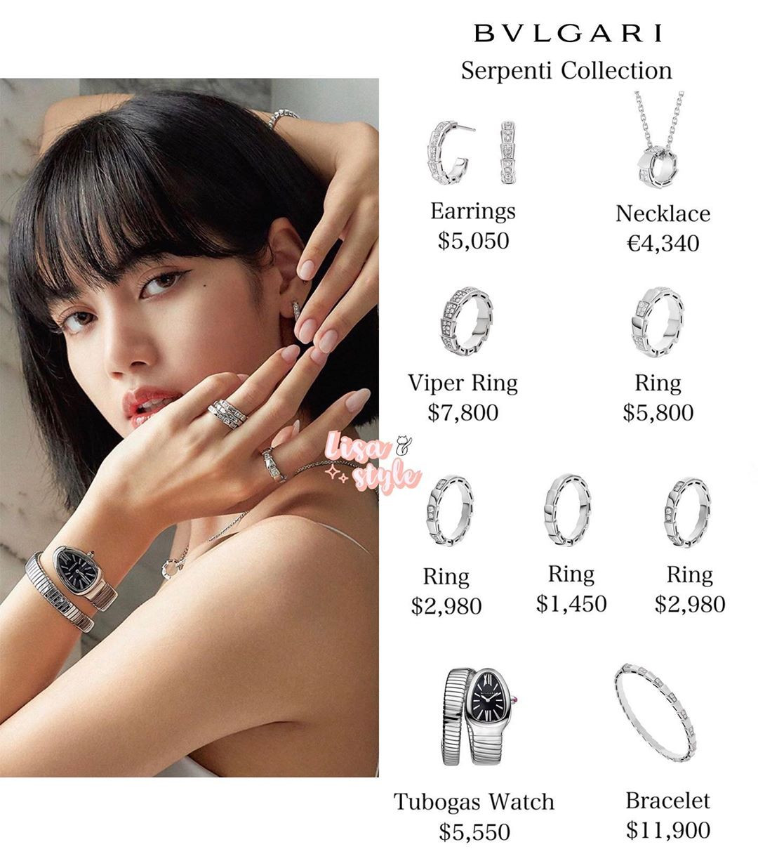 Netizen phát hiện Lisa đã từng đeo trang sức của BVLGARI trị giá 1,7 tỉ đồng từ năm ngoái ảnh 6
