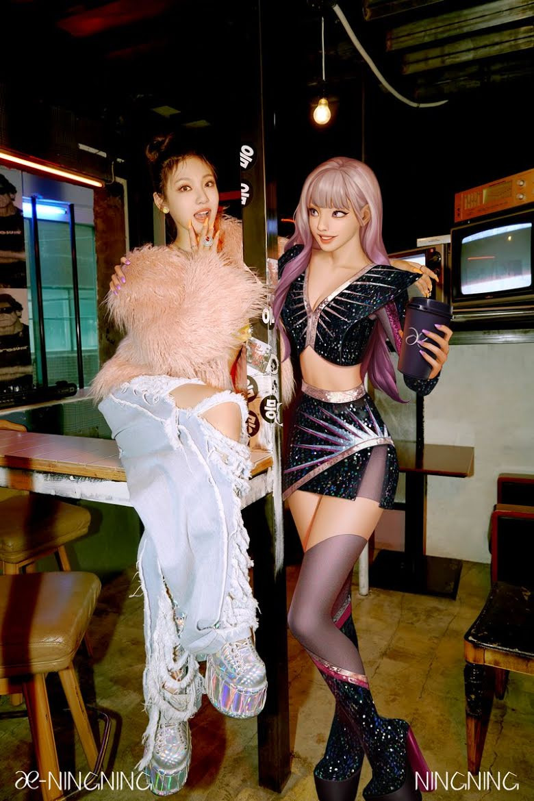 aespa lại hứng thị phi vì nhân vật ảo của Ningning giống y chang Lisa (BLACKPINK) ảnh 3