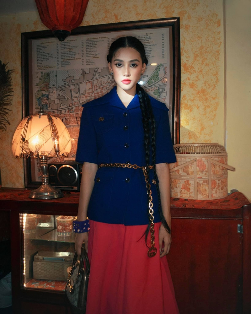 Hoa hậu Tiểu Vy tung bộ ảnh diện đồ Gucci đẹp xuất thần, đổi phong cách cực “chất” ảnh 3