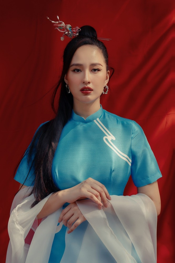 Học ngay mỹ nhân Việt cách diện trang phục Tết vừa thời trang mà không lo bị nóng ảnh 8