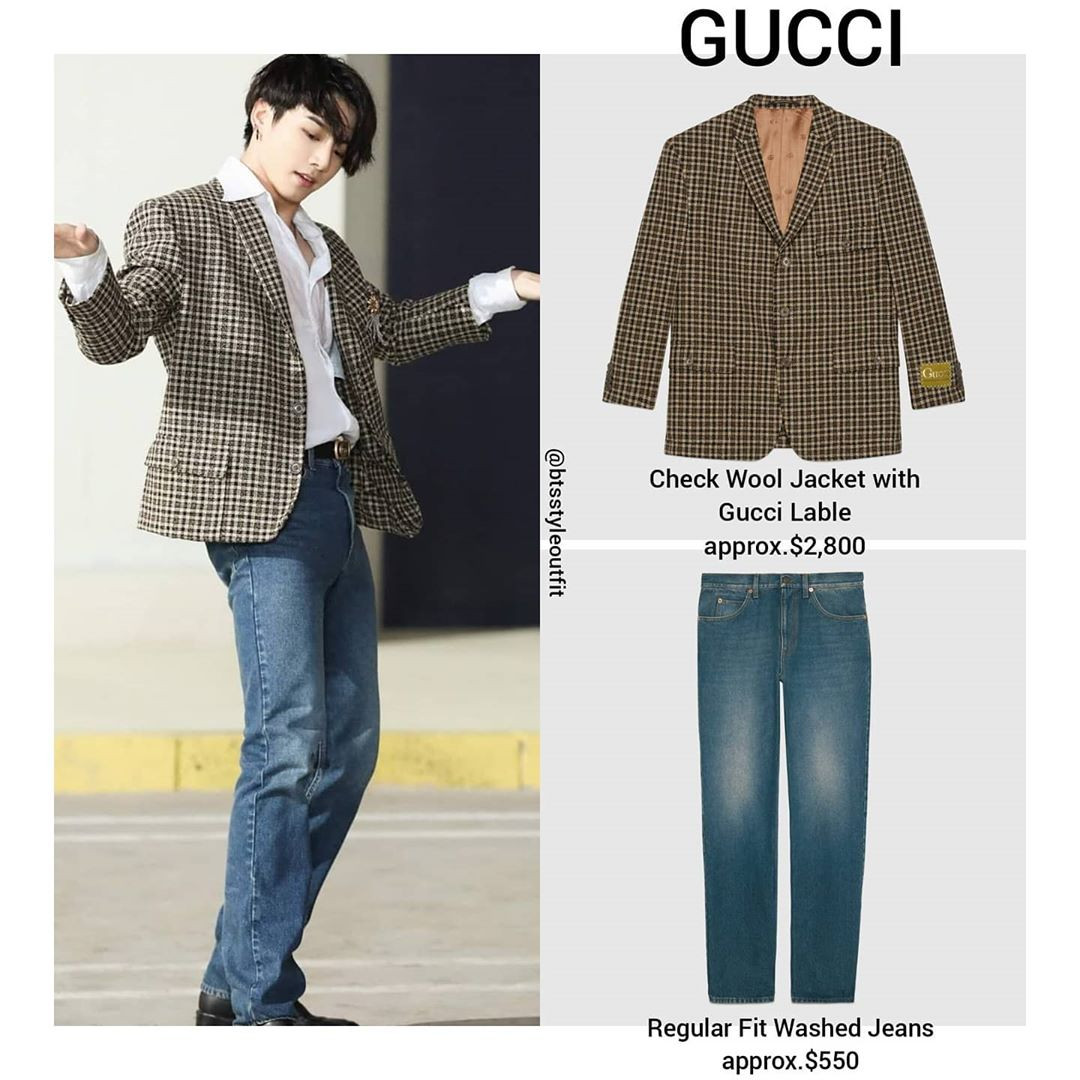 Chỉ có thể là Jung Kook (BTS), mặc đồ đẹp đến mức người nổi tiếng cũng muốn “cheap moment” ảnh 2