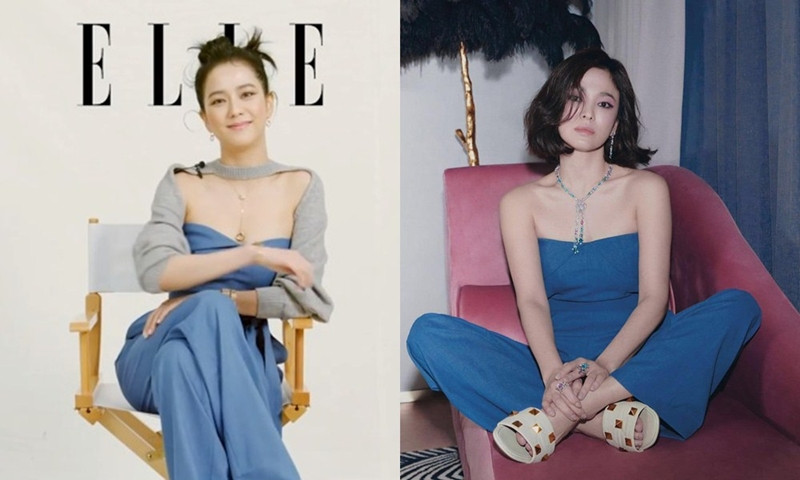 Pha đụng hàng đẳng cấp của “chị đại” Song Hye Kyo với các cô gái BLACKPINK ảnh 6