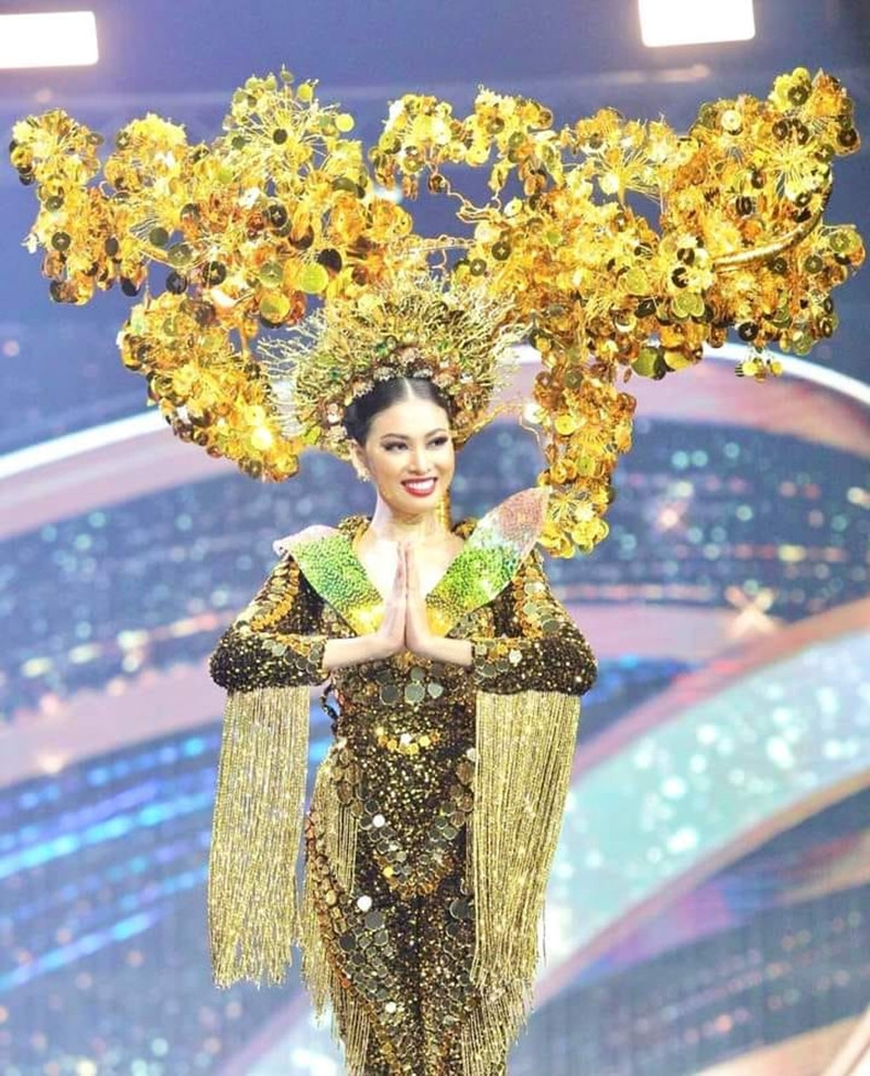 Màn trình diễn quốc phục với thần thái đỉnh cao của Ngọc Thảo tại Miss Grand International ảnh 2