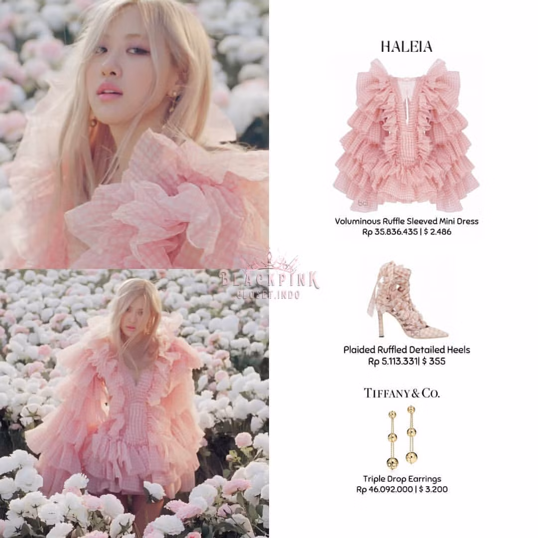 “Bóc giá” loạt váy của Rosé trong MV “On The Ground”, trang phục đắt giá nhất cực bất ngờ ảnh 5