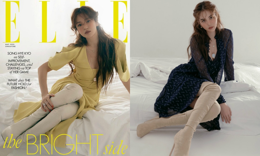 Ngọc Trinh mặc kín đáo vẫn xinh đẹp, visual không hề kém cạnh khi bắt chước Song Hye Kyo ảnh 4