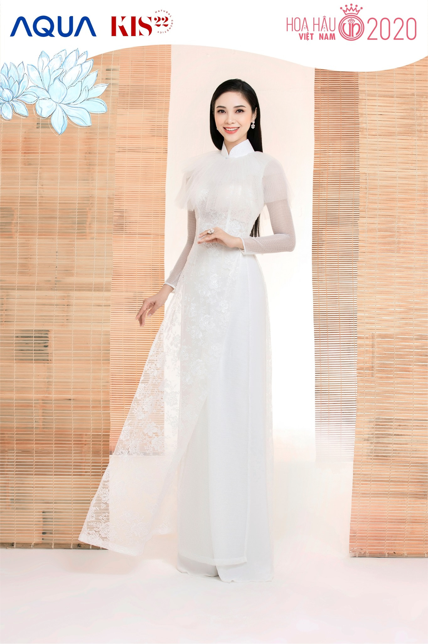 Top 60 Hoa Hậu Việt Nam: Ngắm dàn thí sinh cao trên 1m70 duyên dáng trong tà áo dài ảnh 11