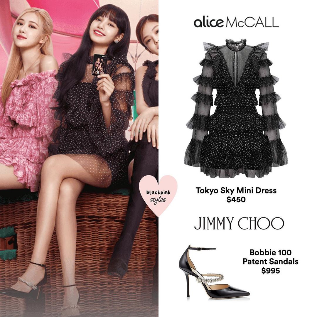 Trang phục của BLACKPINK trong ảnh quảng bá single mới toàn đồ bình dân, giá rẻ bất ngờ ảnh 4