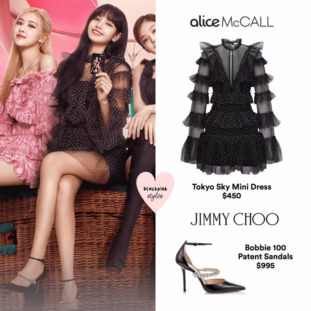 Trang phục của BLACKPINK trong ảnh quảng bá single mới toàn đồ bình dân, giá rẻ bất ngờ ảnh 4