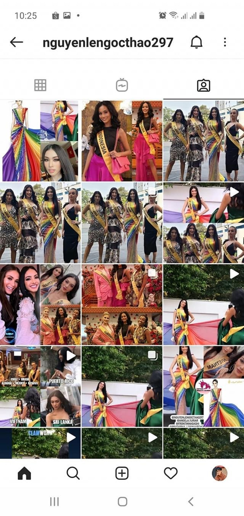 Mặc thiết kế với thông điệp ủng hộ LGBT+, Á hậu Ngọc Thảo nổi bật trước bạn bè quốc tế ảnh 3