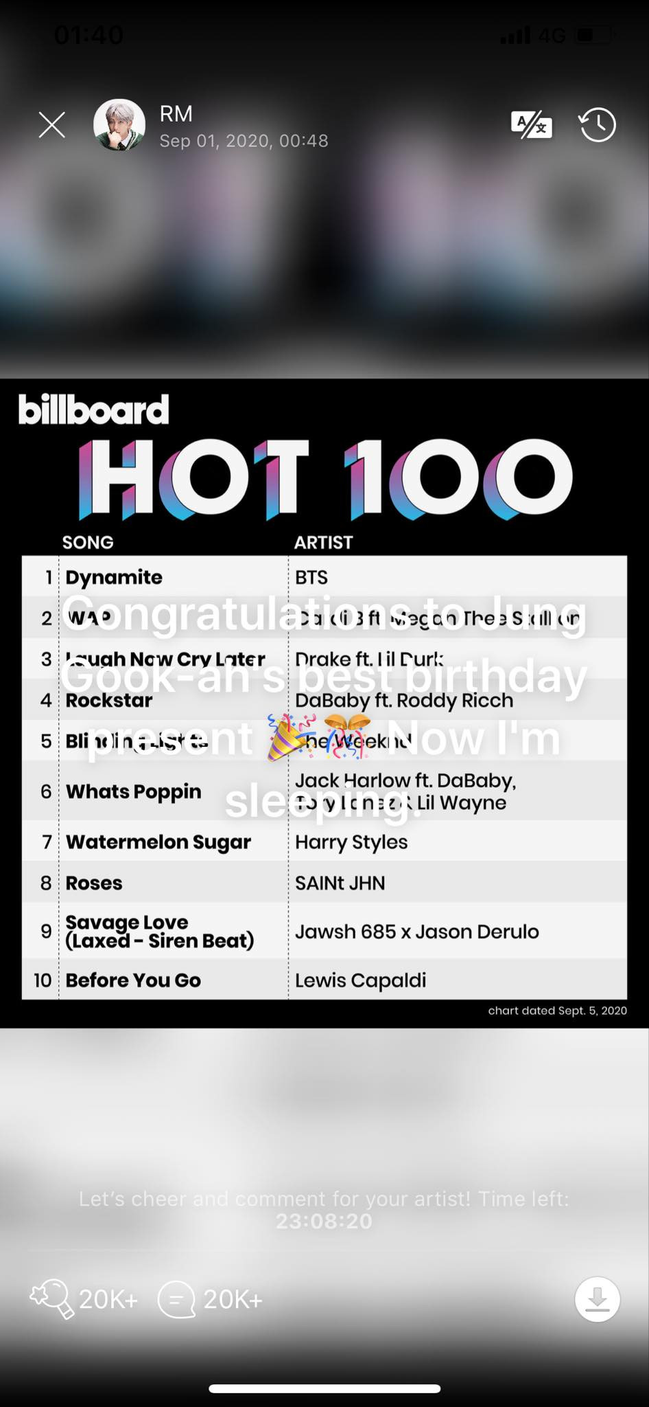 SUGA, V “khóc nhè”, BTS “mượn” Billboard tặng Jungkook quà sinh nhật siêu to khổng lồ ảnh 2