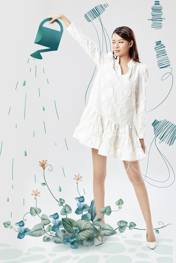 Quán quân "The Face" Phí Phương Anh tung bộ ảnh thời trang “đánh lừa” thị giác người xem ảnh 2