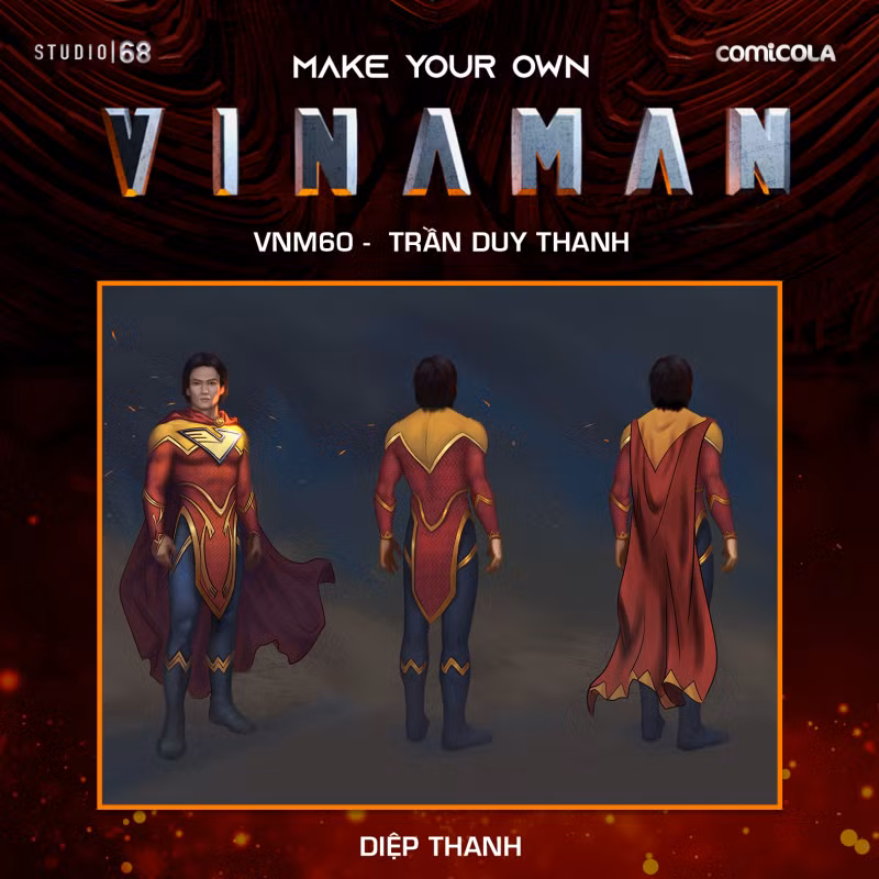 Top 25 thiết kế trang phục siêu anh hùng VINAMAN, thế này gia nhập Avengers cũng được nhỉ! ảnh 21