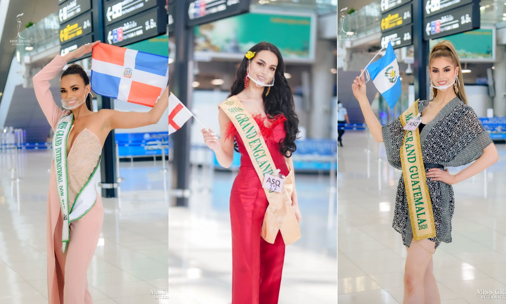 Muôn hình muôn vẻ các loại khẩu trang từ dàn đối thủ của Ngọc Thảo tại Miss Grand International 2020 ảnh 11