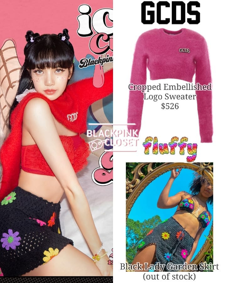 Stylist của BLACKPINK “hô biến” áo thành chân váy trong trang phục của teaser “Ice Cream” ảnh 8