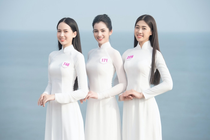 Dàn thí sinh Hoa Hậu Việt Nam 2020 khoe nhan sắc ngọt ngào trước biển trời Vũng Tàu ảnh 3