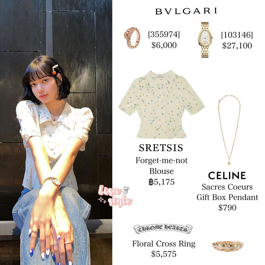 Netizen phát hiện Lisa đã từng đeo trang sức của BVLGARI trị giá 1,7 tỉ đồng từ năm ngoái ảnh 2