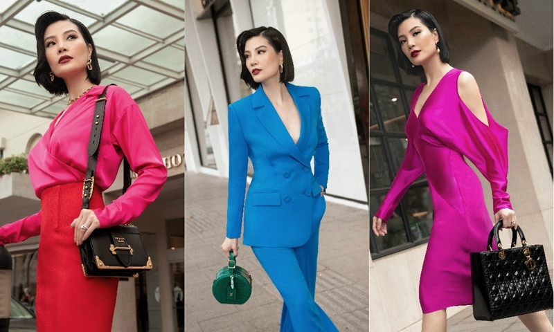 Xu hướng thời trang hot nhất Hè được Hoa hậu Tiểu Vy, Châu Bùi, Tú Hảo tích cực lăng xê ảnh 10