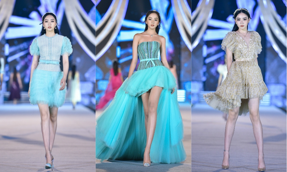 Hoa hậu Tiểu Vy, Kỳ Duyên đọ trình catwalk cùng thí sinh Top 35 Hoa Hậu Việt Nam 2020 ảnh 1