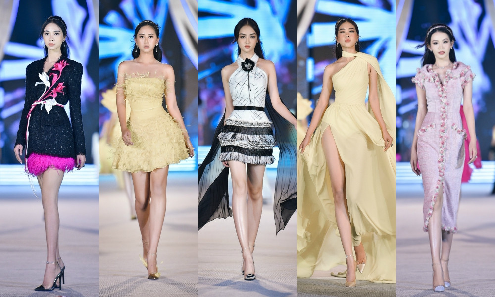 Hoa hậu Tiểu Vy, Kỳ Duyên đọ trình catwalk cùng thí sinh Top 35 Hoa Hậu Việt Nam 2020 ảnh 2