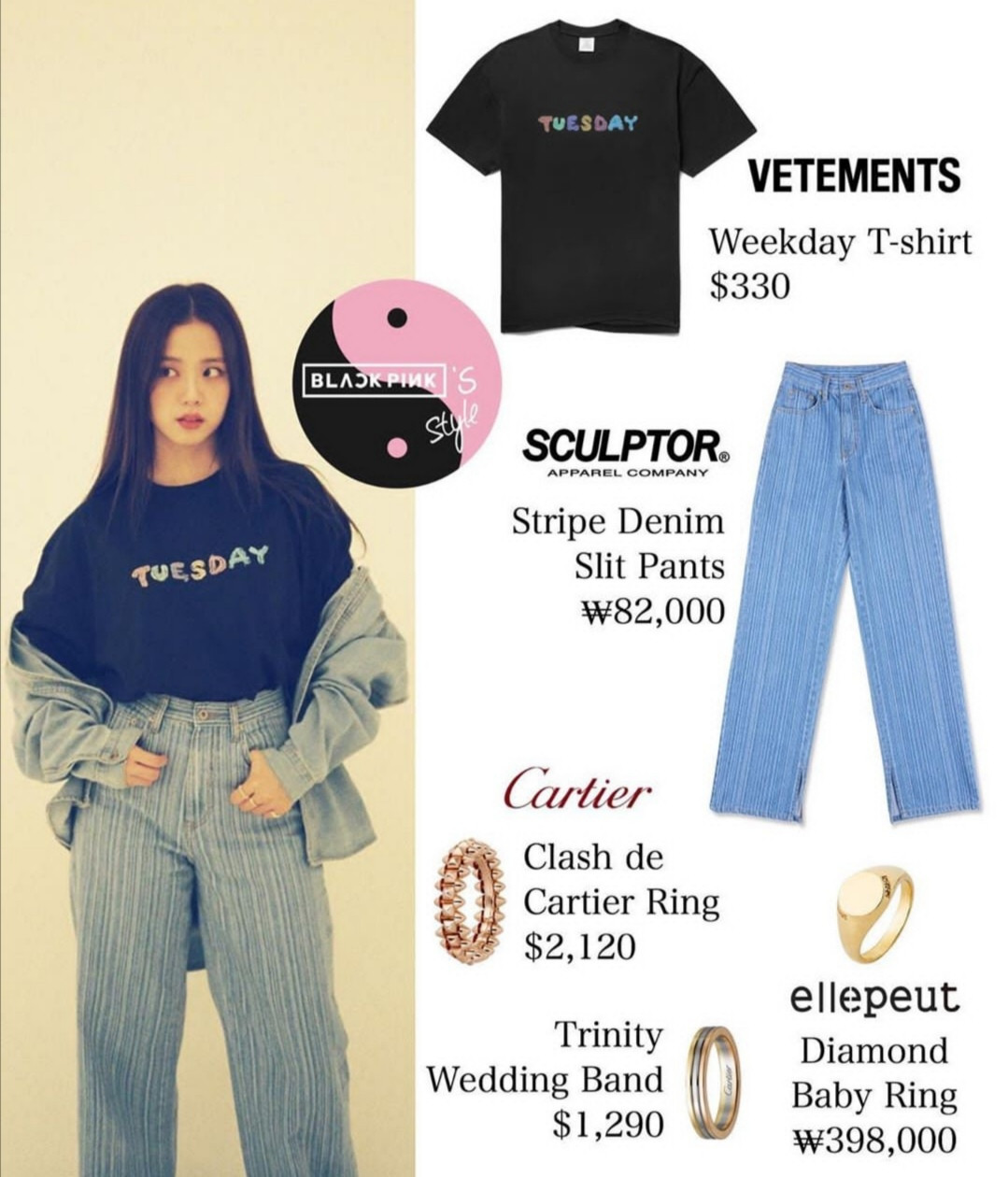 Bạn muốn có "cheap moment" với idol? Check giá trang phục của thần tượng ngay nhé! ảnh 3