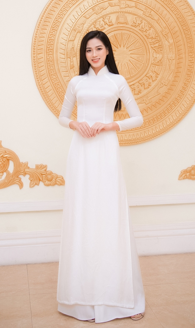 Hoa hậu Đỗ Thị Hà xinh đẹp trong tà áo dài trắng, chính thức đảm nhận cương vị mới đầy ý nghĩa ảnh 3