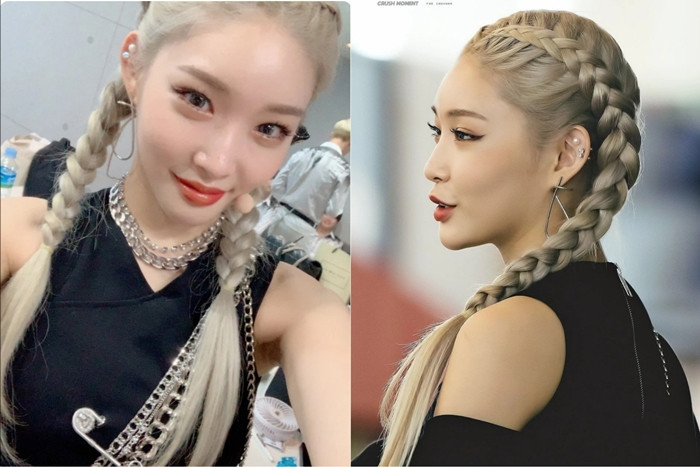 Học các nữ idol K-Pop tết tóc kiểu búp bê Barbie ngay đi bạn, xinh cực luôn đấy! ảnh 1