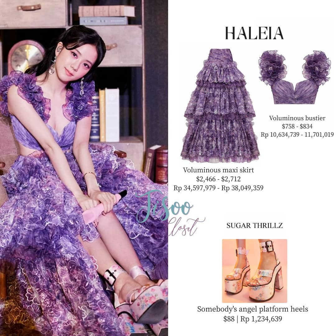 Jisoo BLACKPINK xinh đẹp như “nàng tiên màu tím” trong The Show, netizen lại bái phục stylist về trình sửa đồ ảnh 4