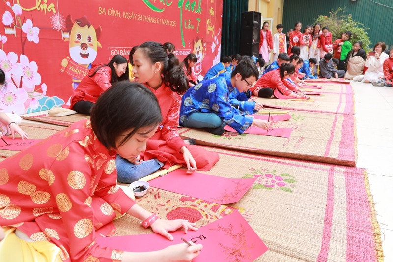 Teen THCS Nguyễn Tri Phương trải nghiệm vô vàn điều thú vị tại Lễ hội Vũ Khúc Xanh đón Tết ảnh 5