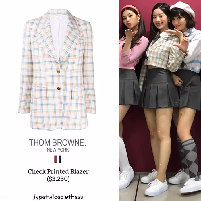 Cũng cắt bỏ nửa chiếc áo blazer giá 75 triệu nhưng stylist của TWICE bị chê mix đồ xấu ảnh 2
