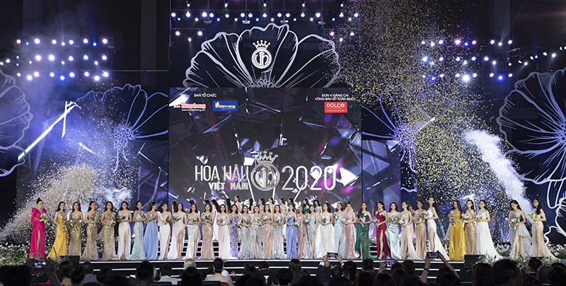 Top 35 Hoa hậu Việt Nam 2020 chính thức lộ diện trong trang phục dạ hội lộng lẫy ảnh 2